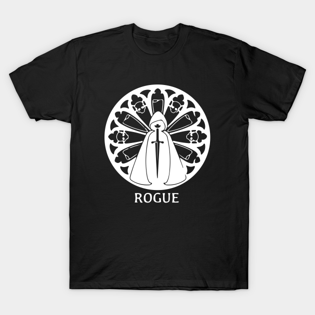 Dnd Rogue Class Symbol Print Dnd Rogue TShirt TeePublic